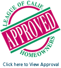 League of California Homeowners Approved